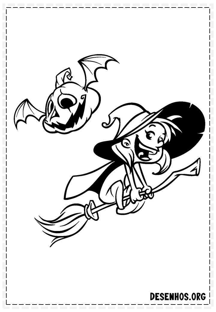 Halloween para colorir 72