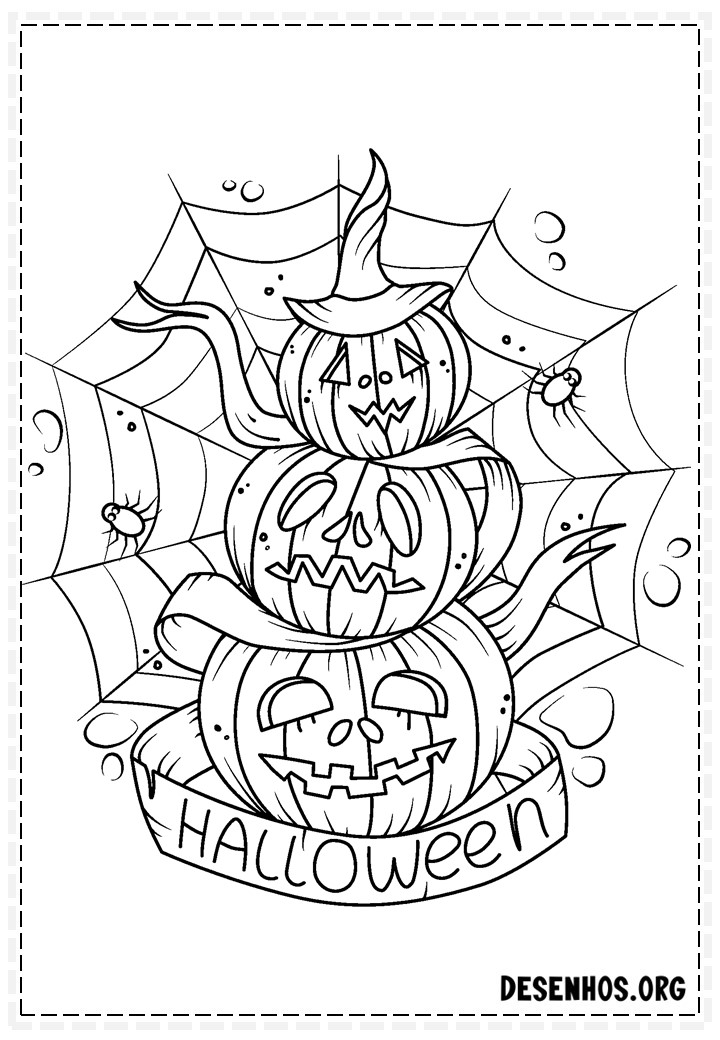 Halloween para colorir 88 Halloween para colorir 88
