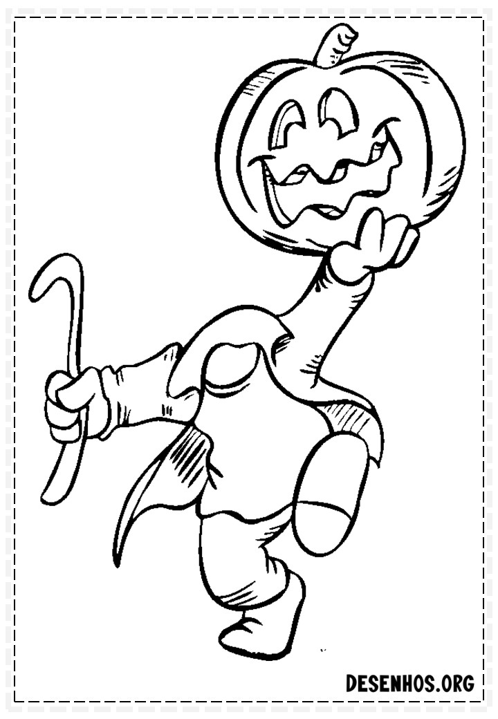 100 Desenhos do Halloween para colorir