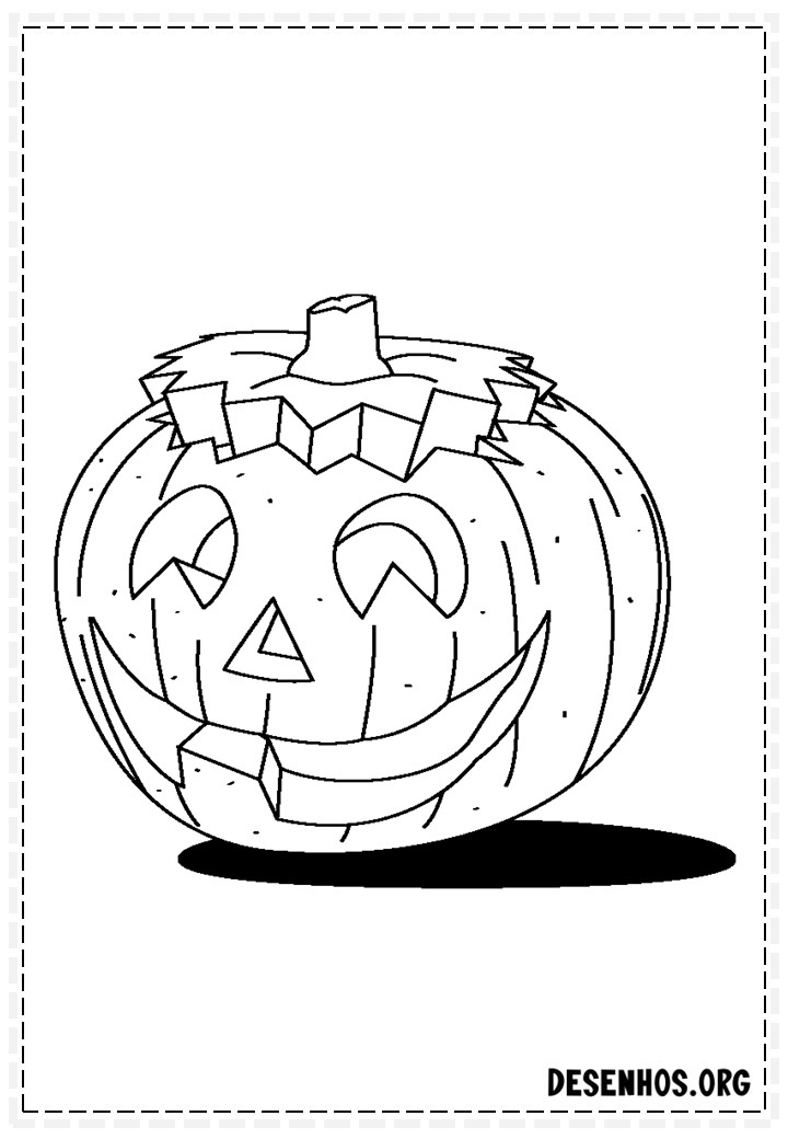 100 Desenhos do Halloween para colorir