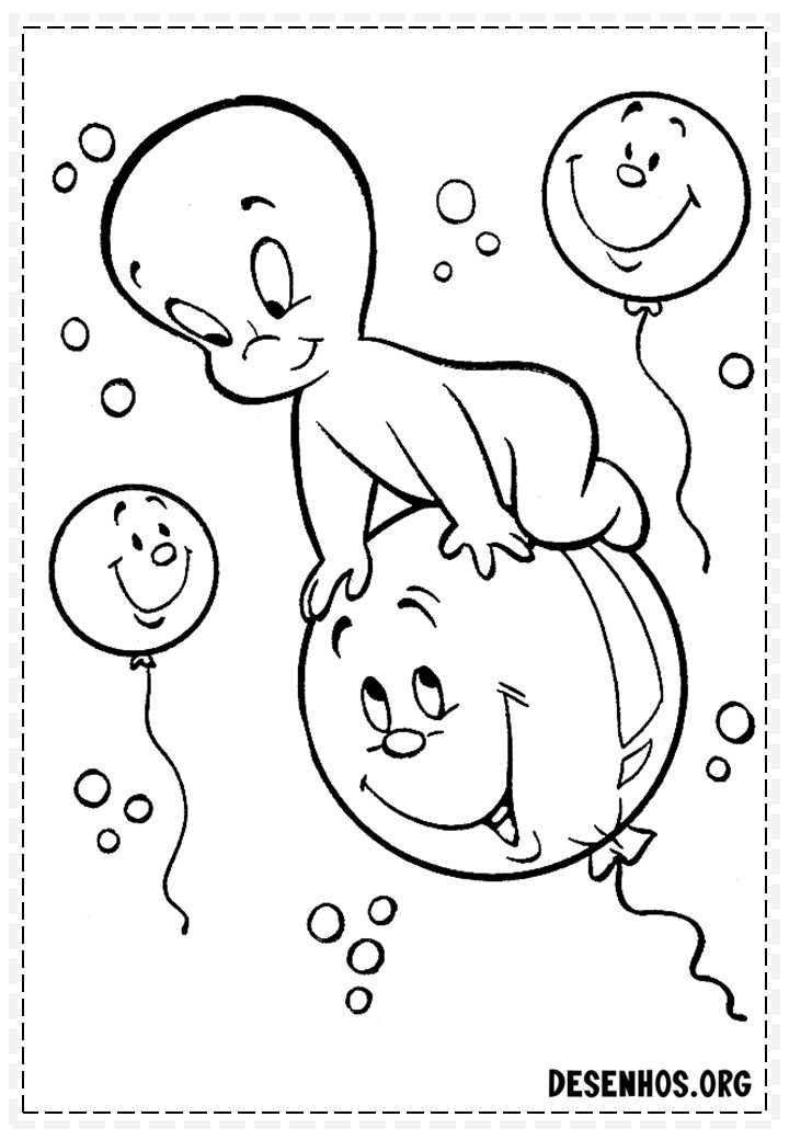 100 Desenhos do Halloween para colorir