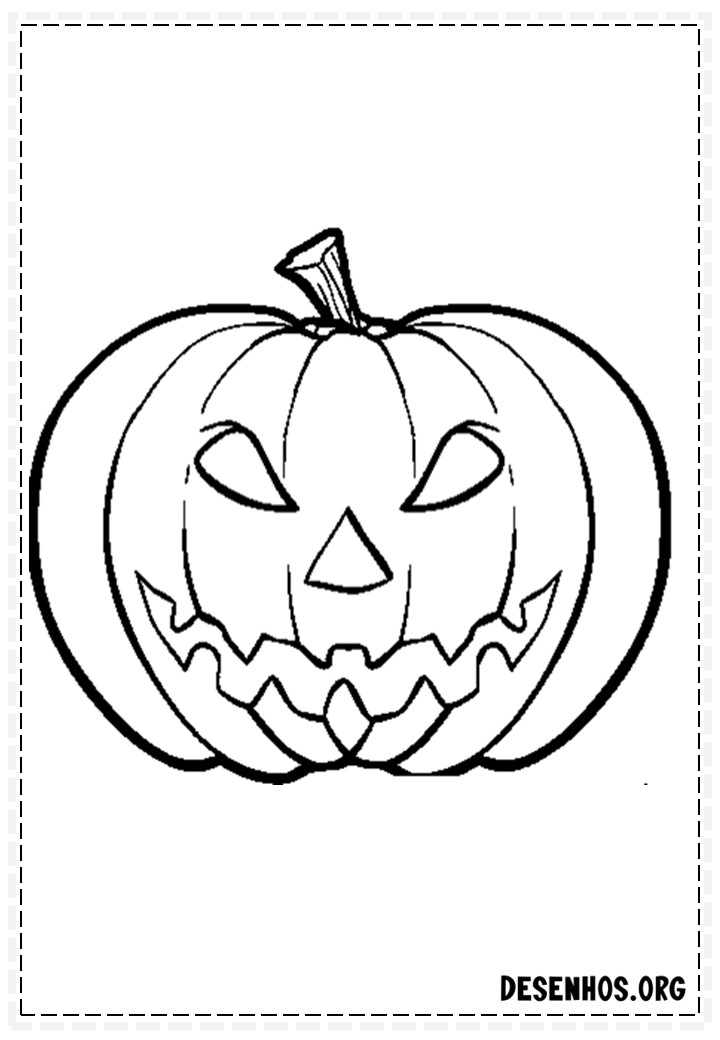 100 Desenhos do Halloween para colorir