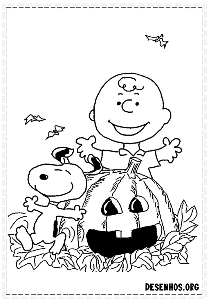 100 Desenhos do Halloween para colorir