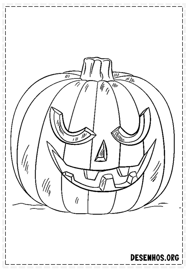 100 Desenhos do Halloween para colorir