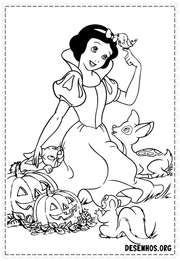 100 Desenhos do Halloween para colorir