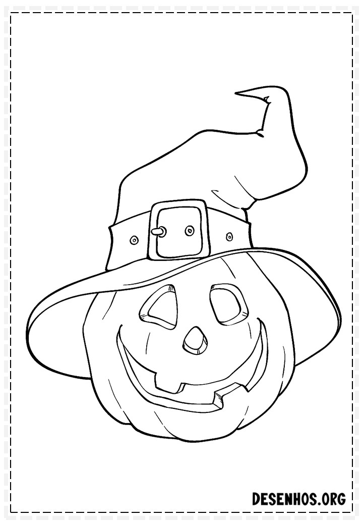 100 Desenhos do Halloween para colorir
