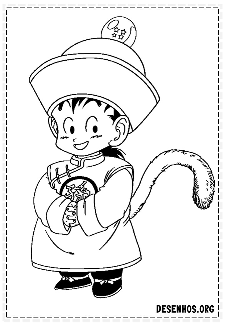 desenhos do dragon ball 105