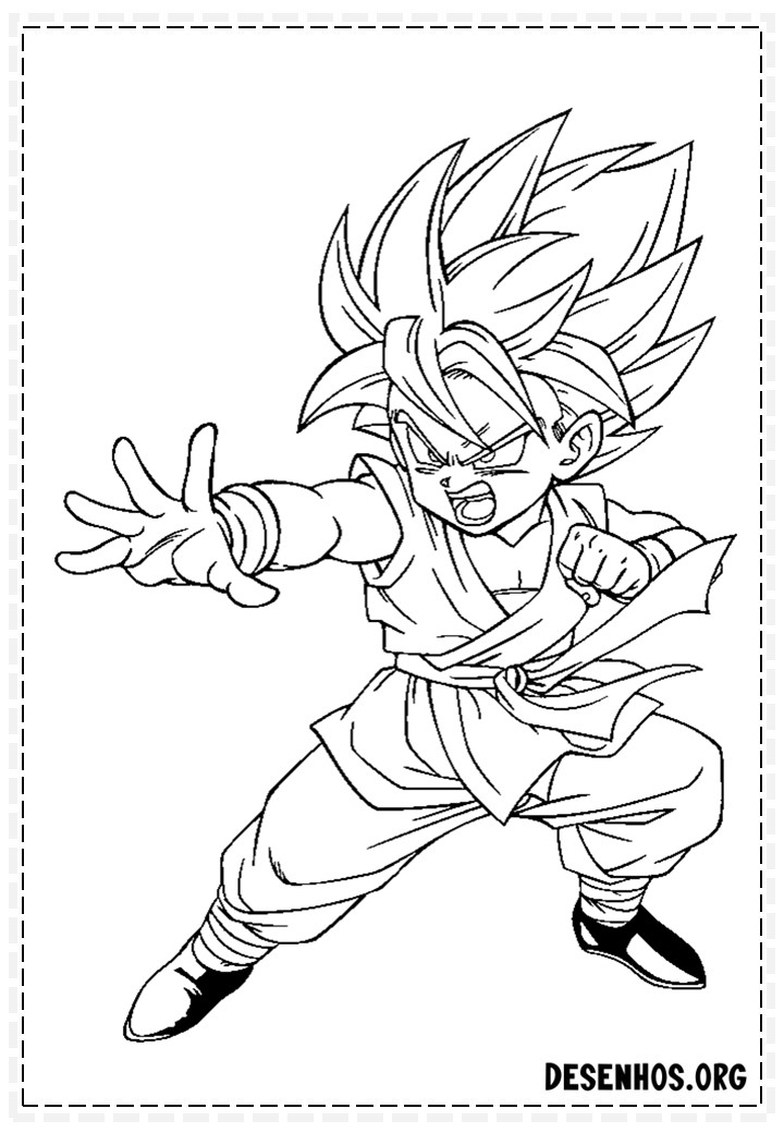 desenhos do dragon ball 114