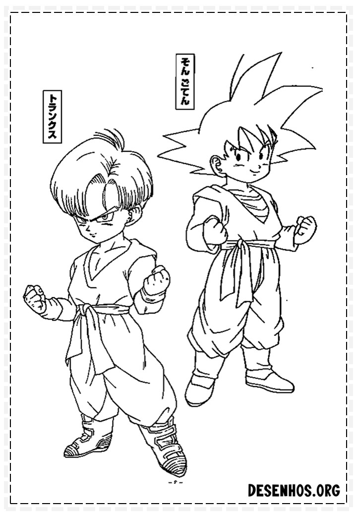 desenhos do dragon ball 117
