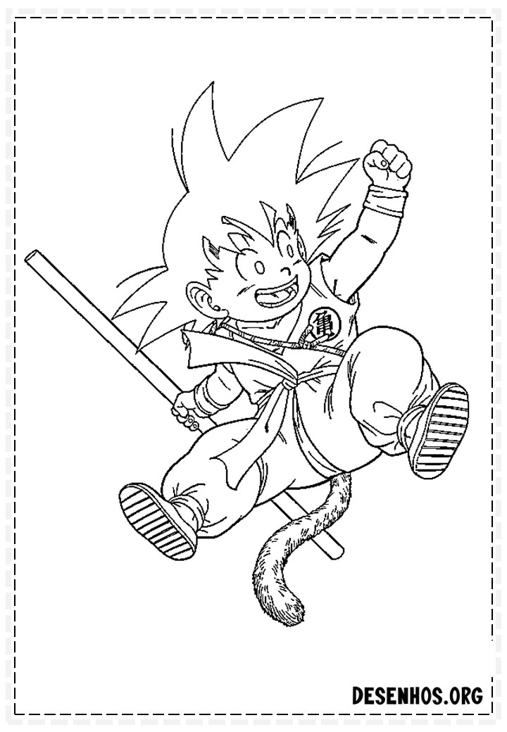 desenhos do dragon ball 12