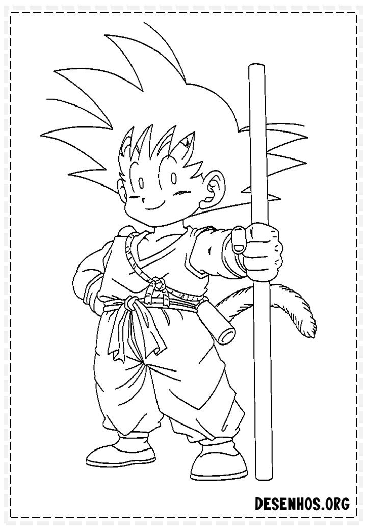 desenhos do dragon ball 16