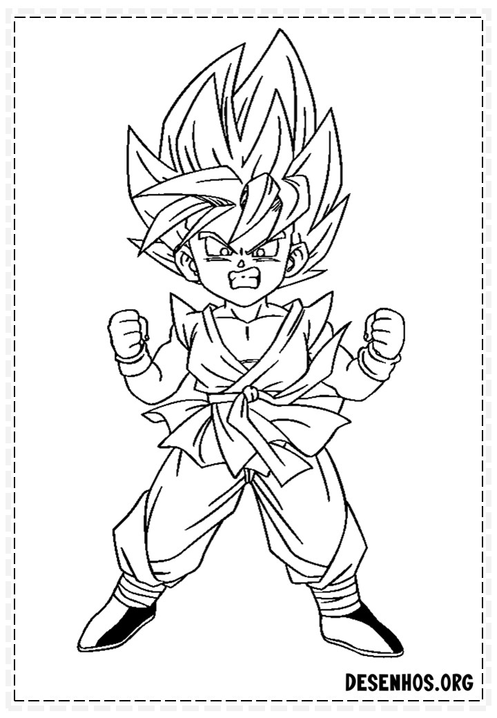 desenhos do dragon ball 23