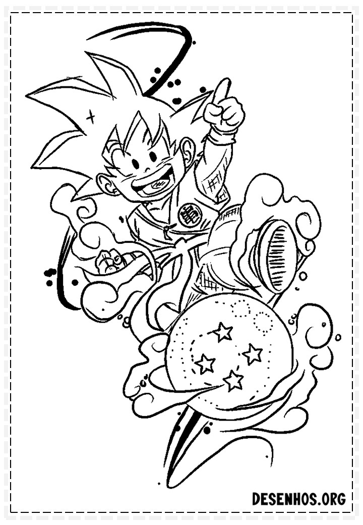 desenhos do dragon ball 50