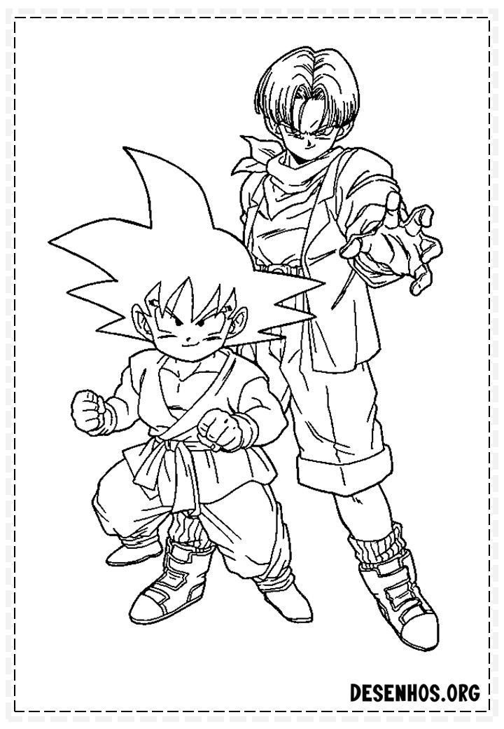 desenhos do dragon ball 66