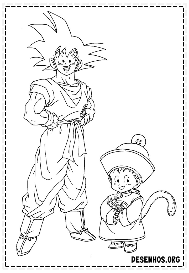 desenhos do dragon ball 71