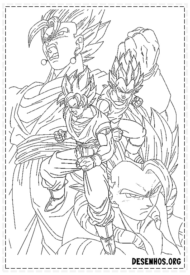 desenhos do dragon ball 76