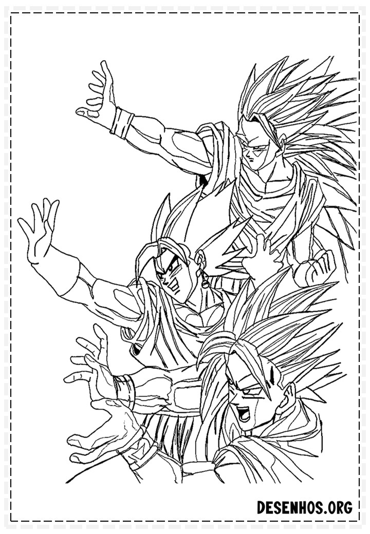 desenhos do dragon ball 87