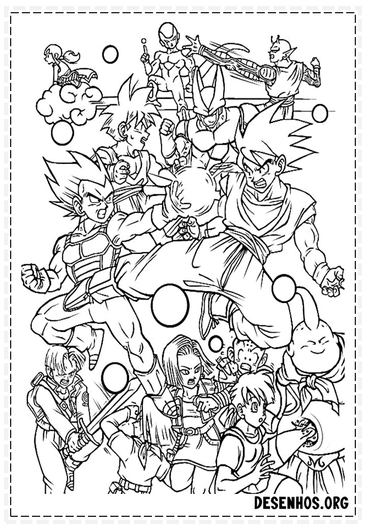 desenhos do dragon ball 92