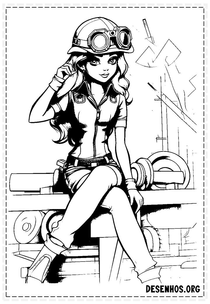 Desenhos da Barbie 104
