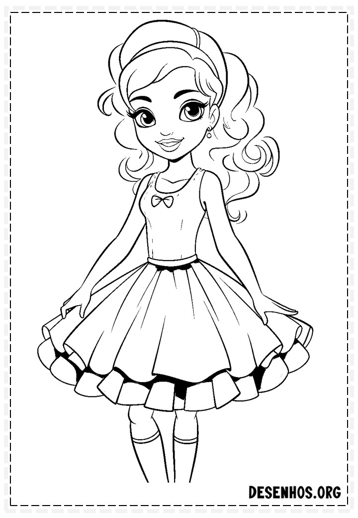 Desenhos da Barbie 107