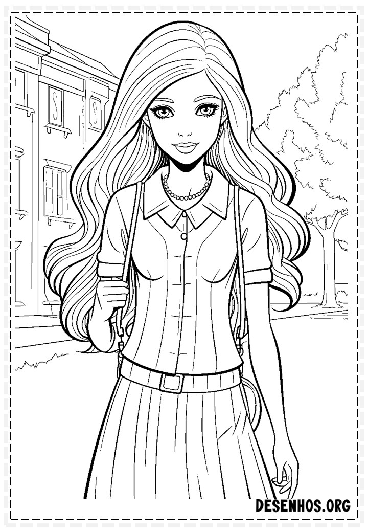 Desenhos da Barbie 123