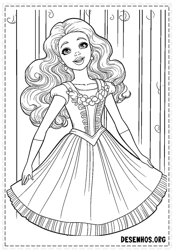 Desenhos da Barbie 133