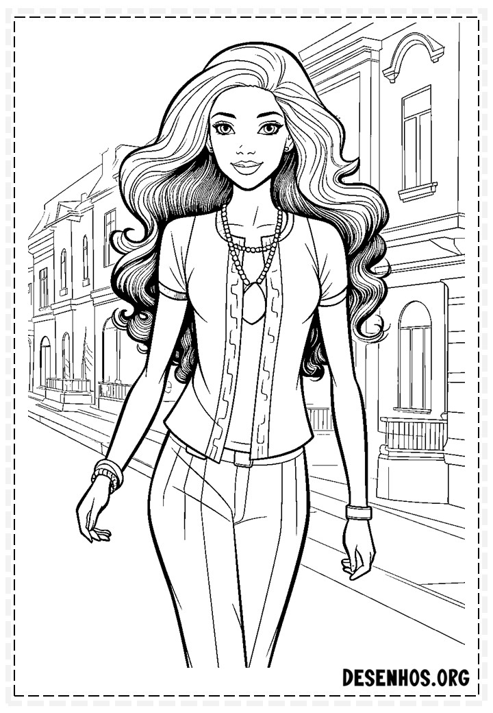 Desenhos da Barbie 138