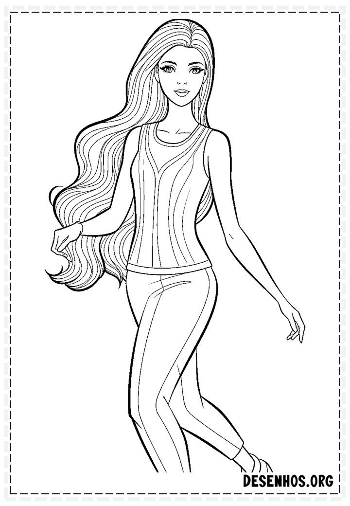 Desenhos da Barbie 146