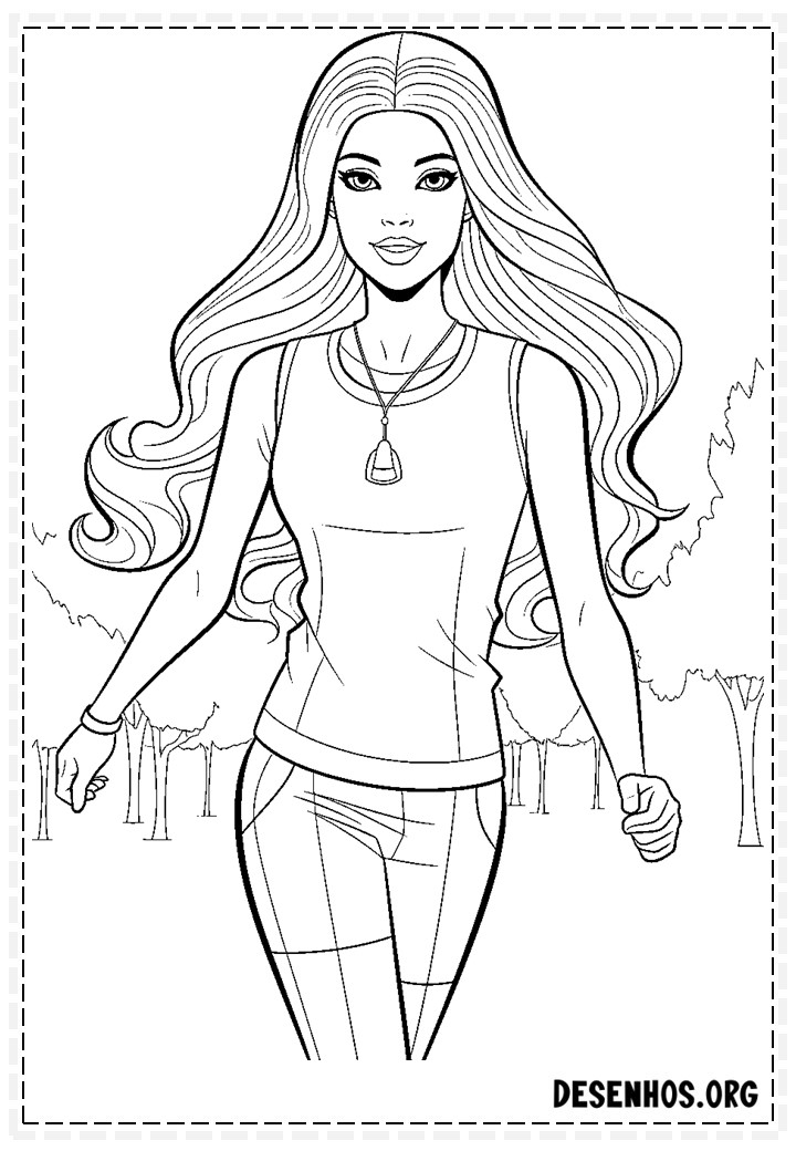 Desenhos da Barbie 147