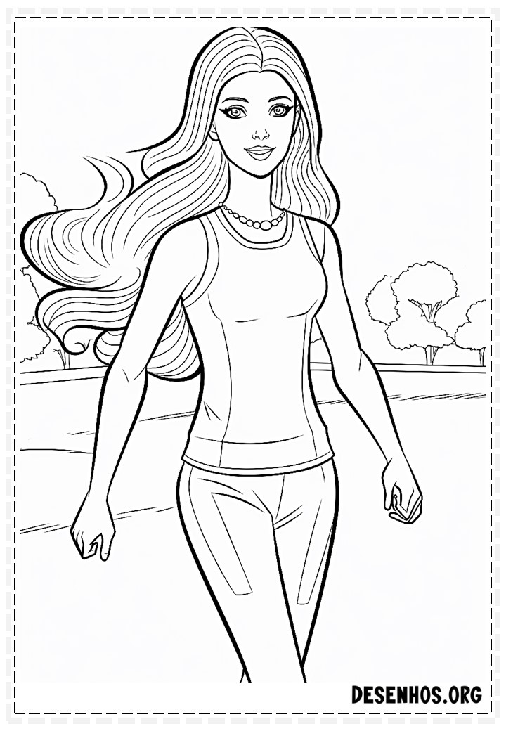Desenhos da Barbie 148