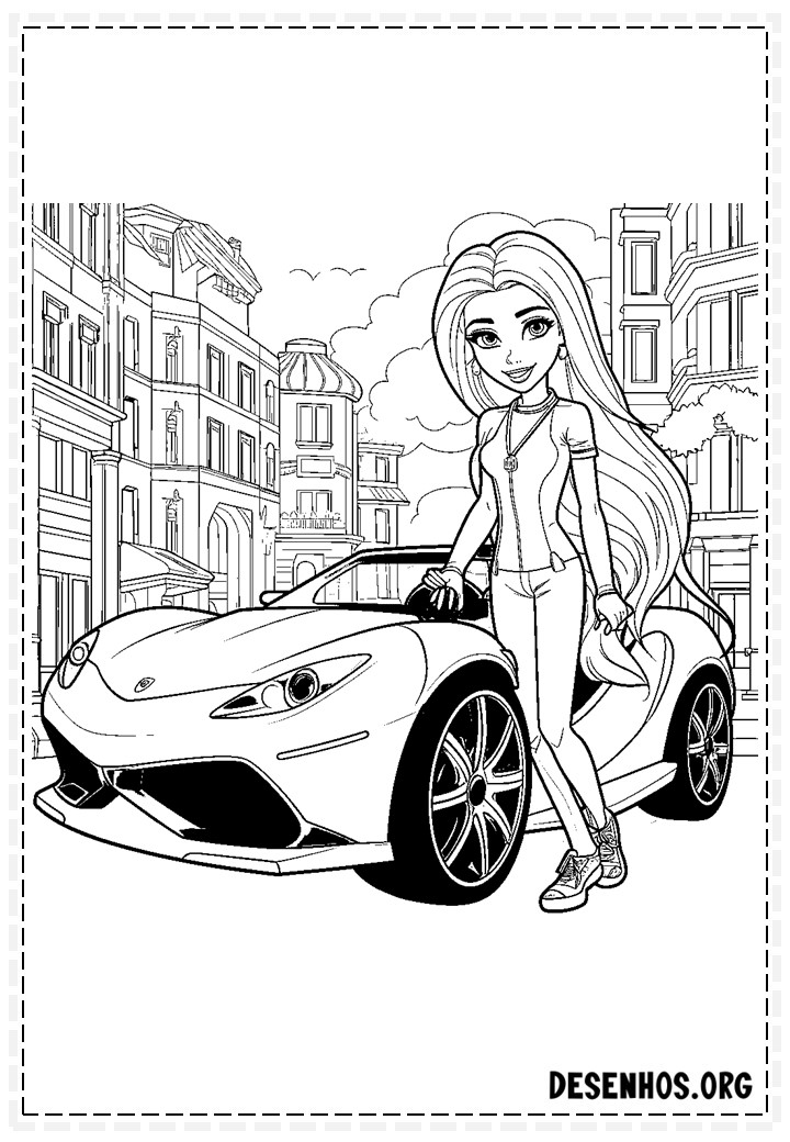 Desenhos da Barbie 155