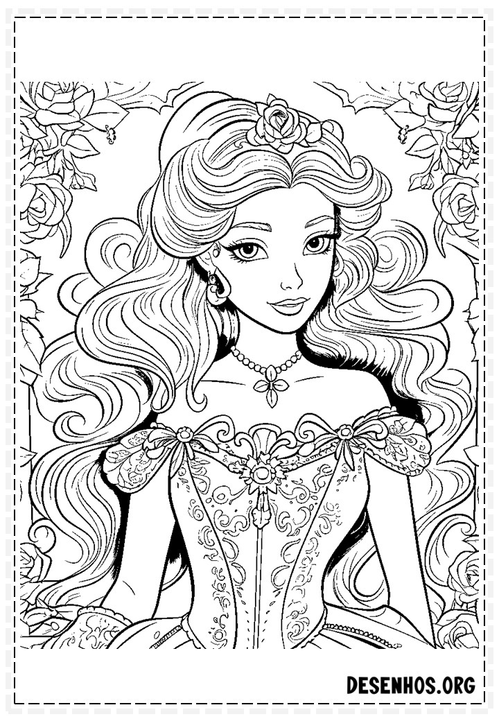 Desenhos da Barbie 208