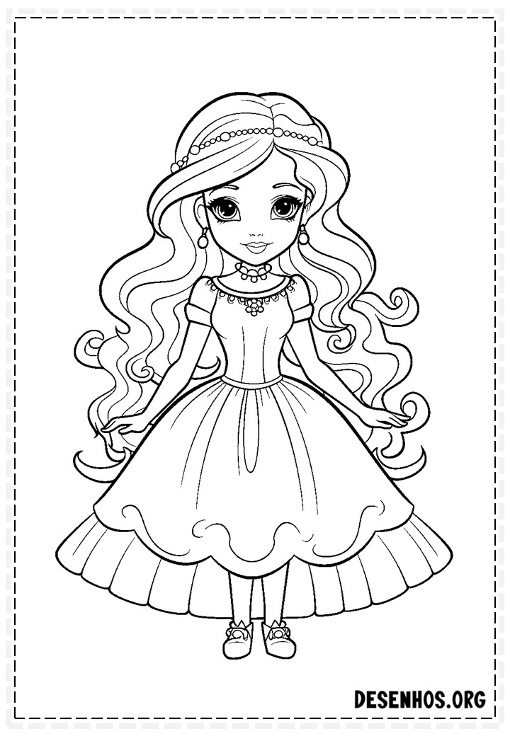 Desenhos da Barbie 214