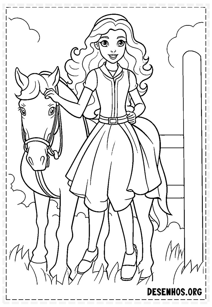 Desenhos da Barbie 226