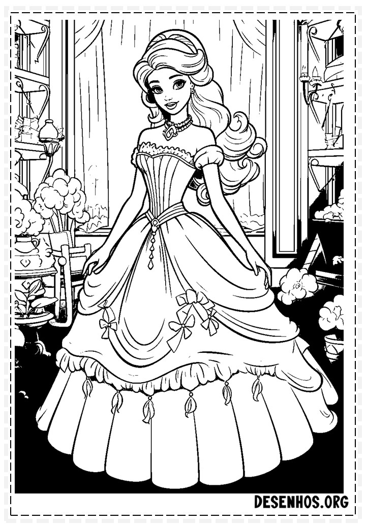 Desenhos da Barbie 55