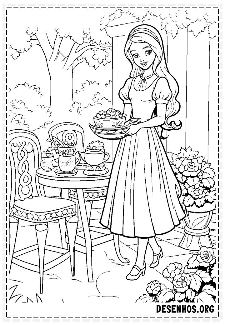 Desenhos da Barbie 76