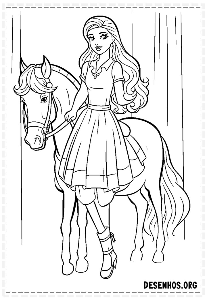Desenhos da Barbie 89