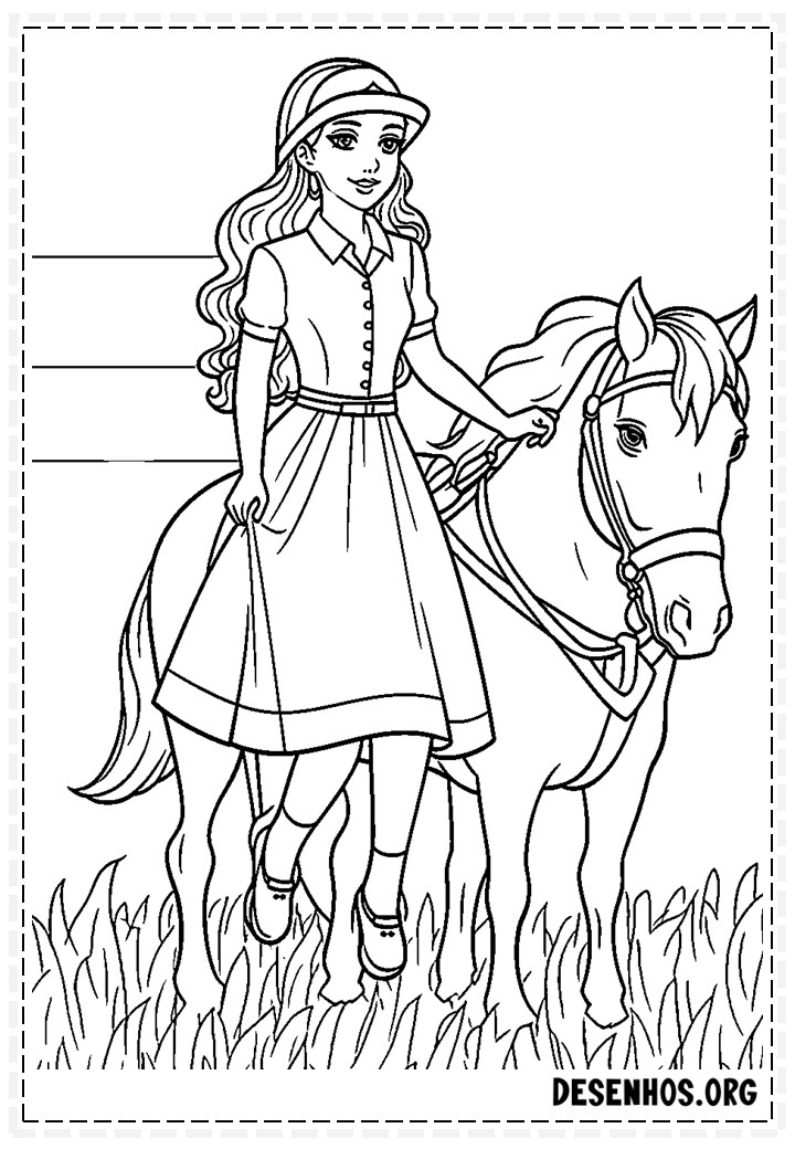 Desenhos da Barbie 91