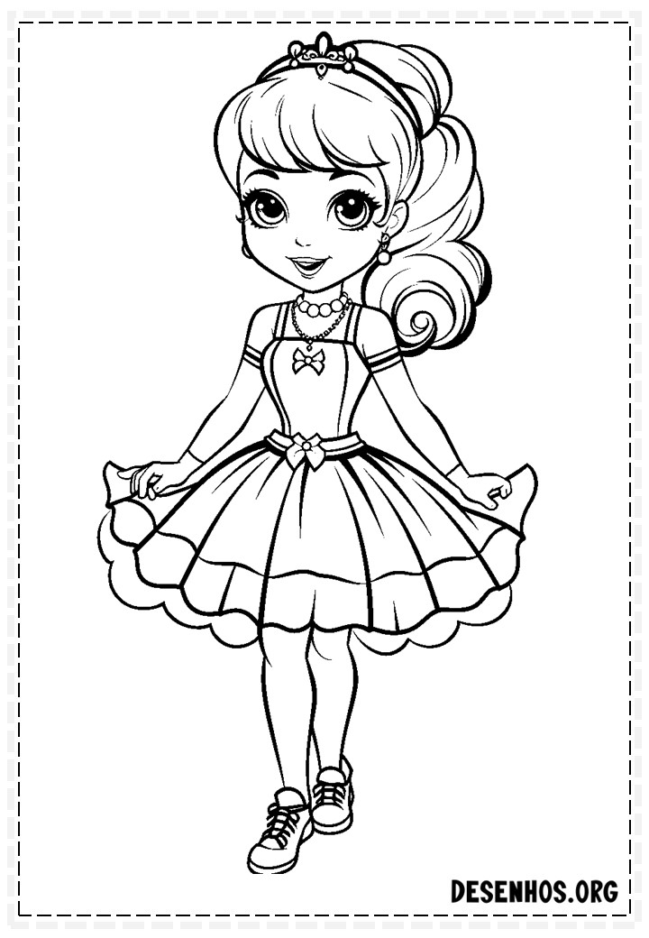 Desenhos da Barbie 99