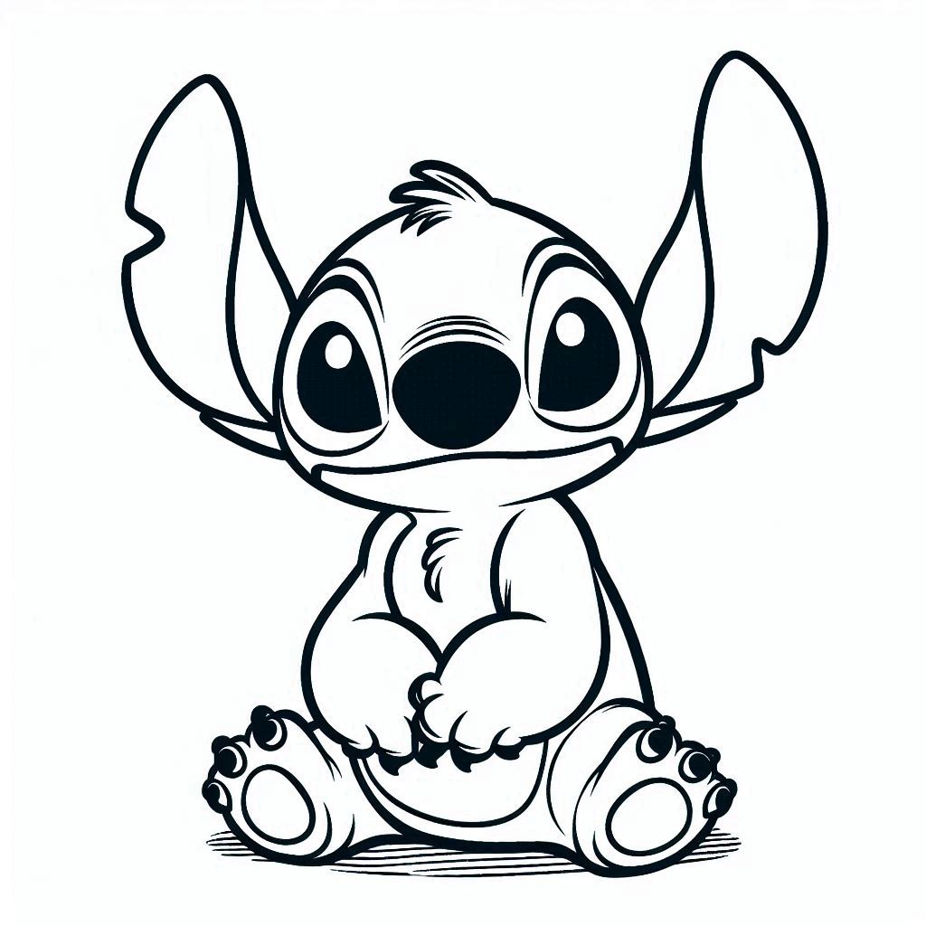 35 desenhos exclusivos do stitch da Disney