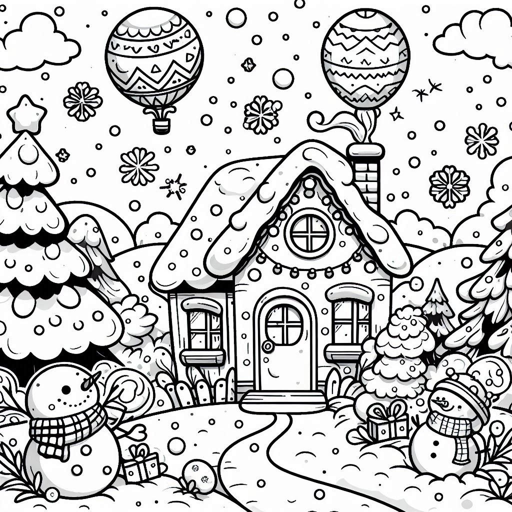 desenho de natal para colorir 13