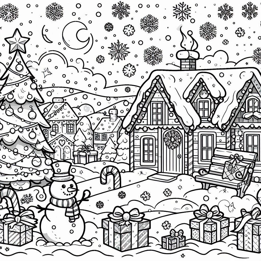 desenho de natal para colorir 19