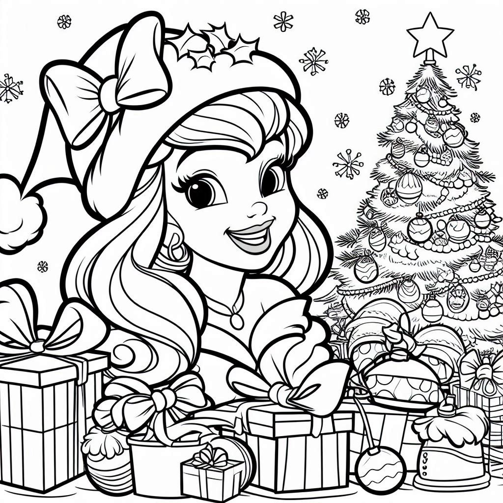 desenho de natal para colorir 2