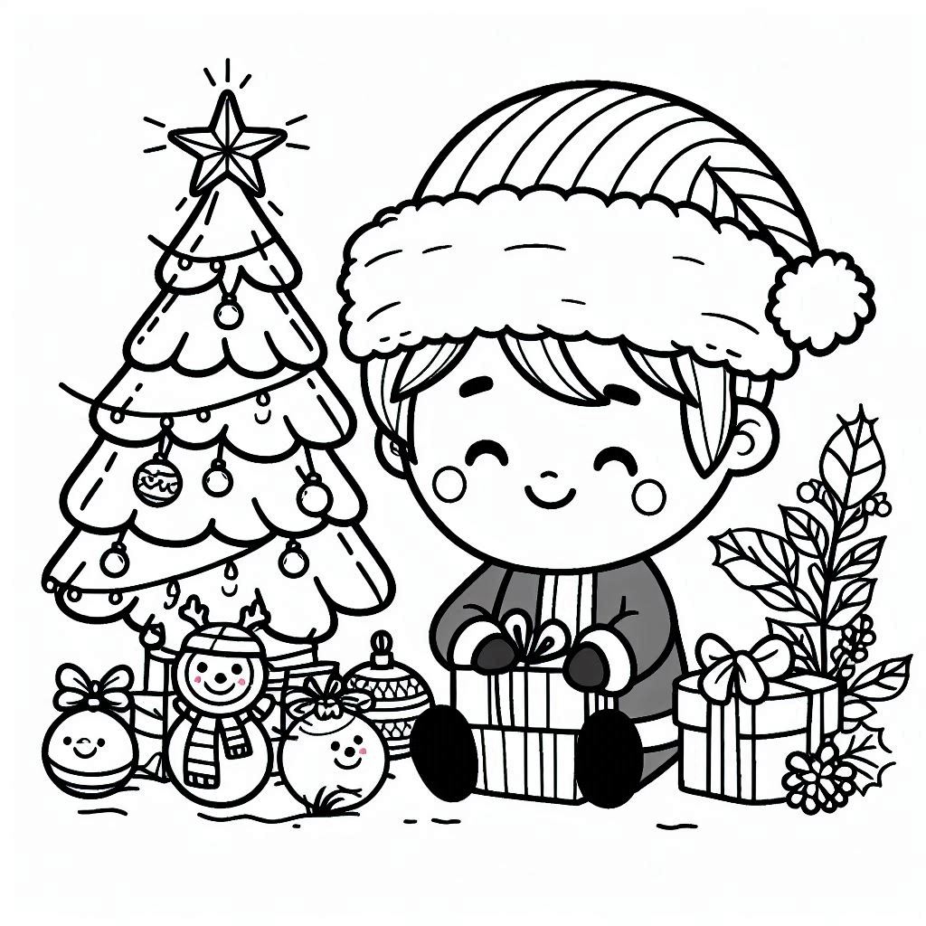 desenho de natal para colorir 41
