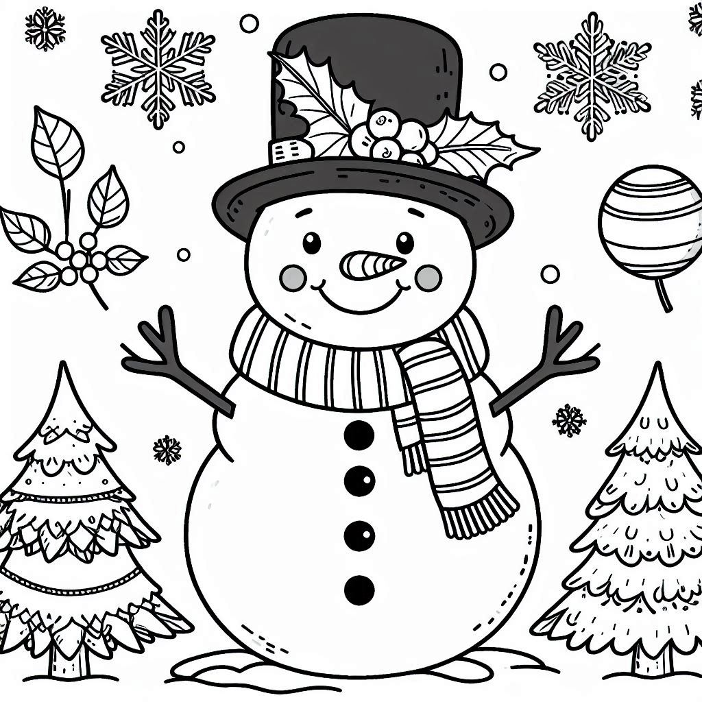 desenho de natal para colorir 45