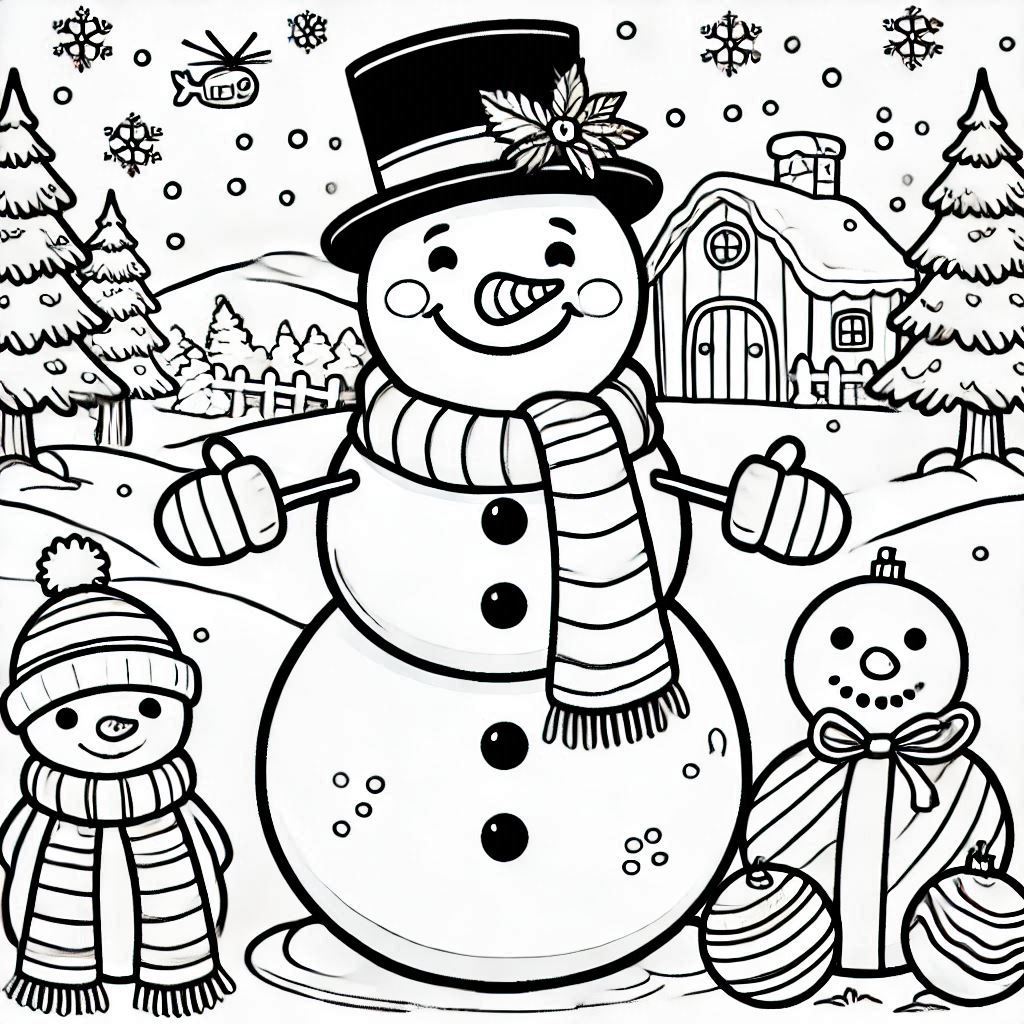 desenho de natal para colorir 48