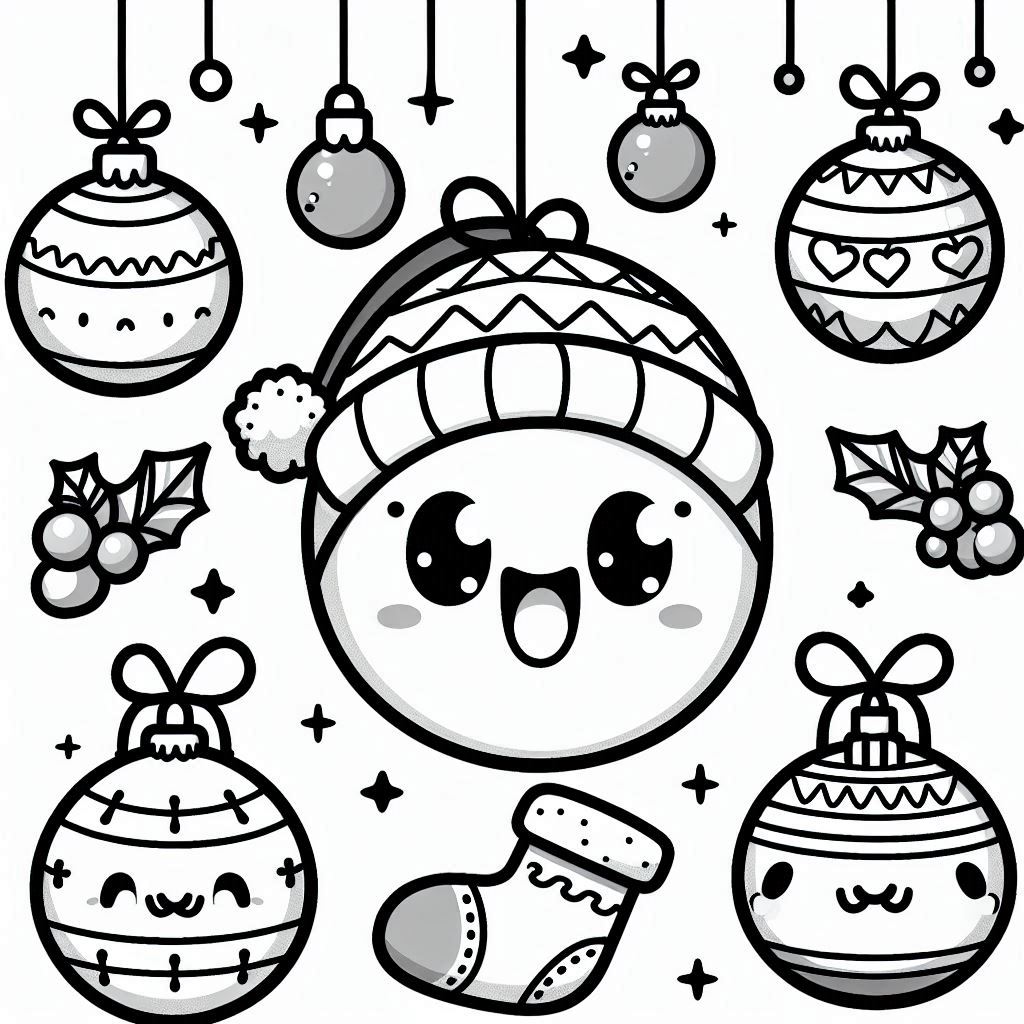 desenho de natal para colorir 49