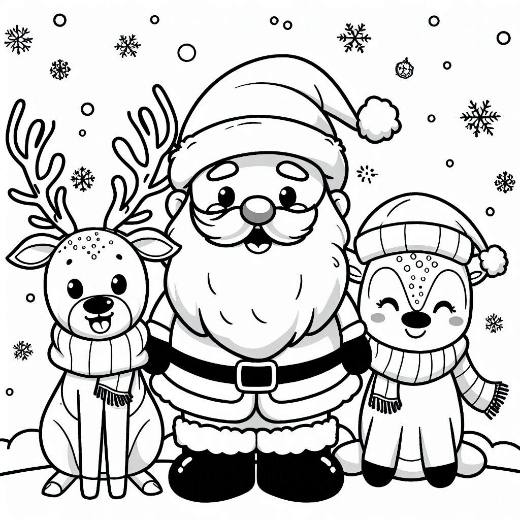 desenho de natal para colorir 61