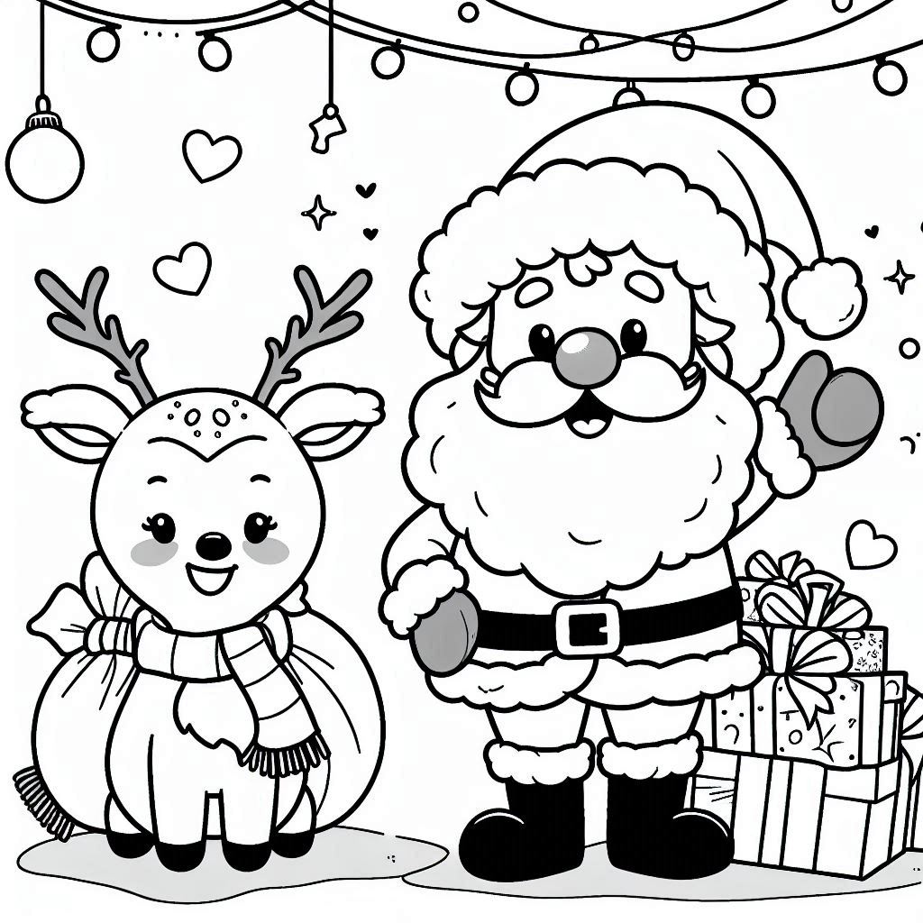 desenho de natal para colorir 63