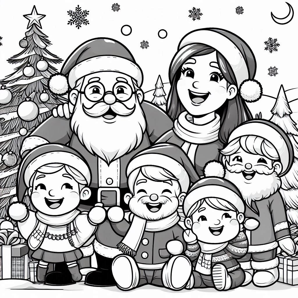 desenho de natal para colorir 68